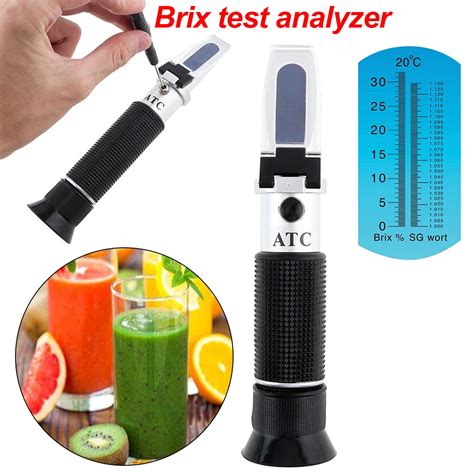 refractometer results sugar|hand held refractometer sugar.